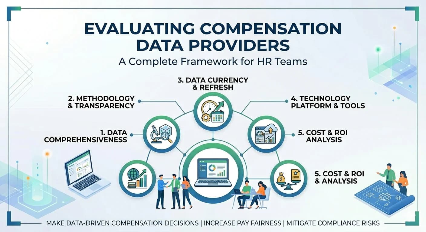 How to Evaluate Compensation Data Providers: A Complete Framework for HR Teams